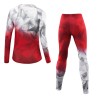 Löffler Langlauf ski suit WorldCup 2023 rood-wit
